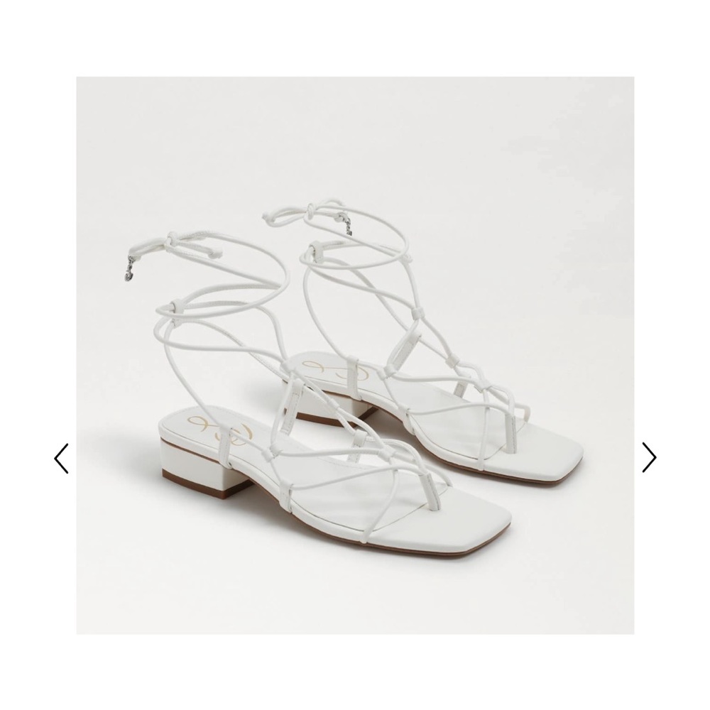 Sam edelman White strappy sandals